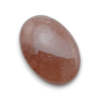 Strawberry quartz cabochon 30x21 mm no 24