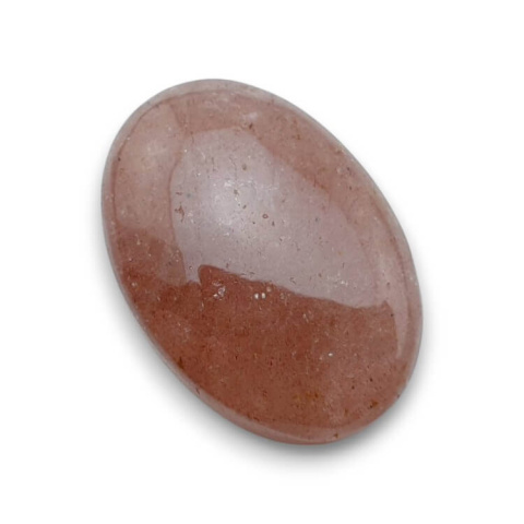 Kwarc truskawkowy kaboszon 30x21 mm nr 24 Kwarc truskawkowy kaboszon 30x21 mm nr 24