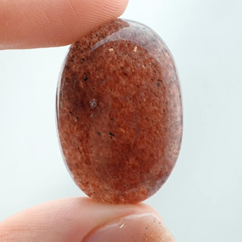 Strawberry quartz cabochon 30x21 mm no 59 Strawberry quartz cabochon 30x21 mm no 59