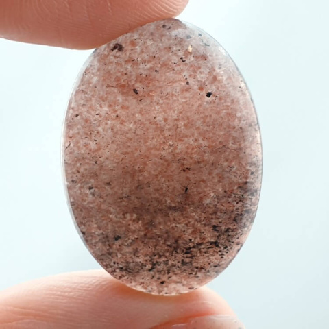 Strawberry quartz cabochon 30x21 mm no 82 Strawberry quartz cabochon 30x21 mm no 82