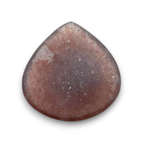 Strawberry quartz cabochon 30x29 mm no 48 Strawberry quartz cabochon 30x29 mm no 48