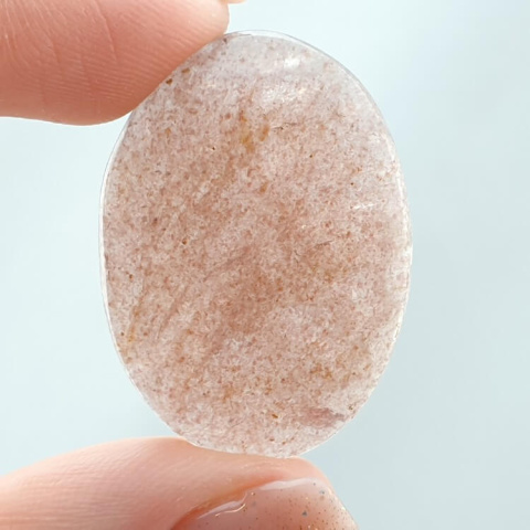 Strawberry quartz cabochon 31x23 mm no 30 Strawberry quartz cabochon 31x23 mm no 30