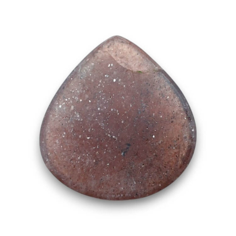 Strawberry quartz cabochon 31x29 mm no. 38 Strawberry quartz cabochon 31x29 mm no. 38