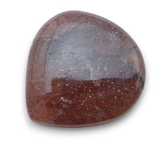 Strawberry quartz cabochon 31x29 mm no 71