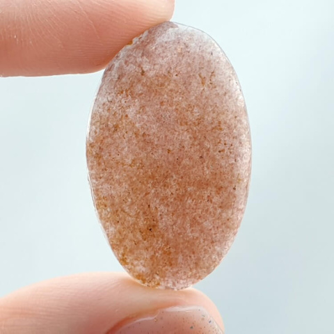 Strawberry quartz cabochon 32x19 mm no 31 Strawberry quartz cabochon 32x19 mm no 31