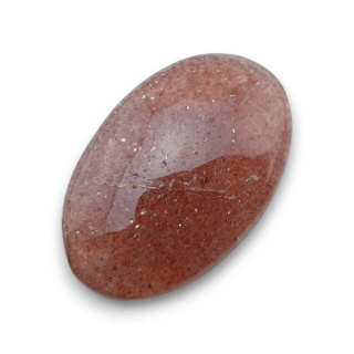 Strawberry quartz cabochon 32x21 mm no 104