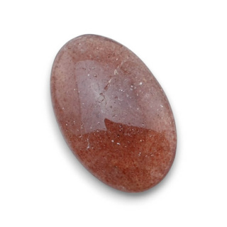 Strawberry quartz cabochon 32x21 mm no 104