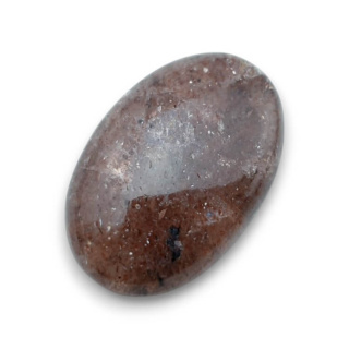 Strawberry quartz cabochon 32x21 mm no 21