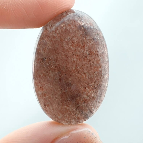 Strawberry quartz cabochon 32x21 mm no 45 Strawberry quartz cabochon 32x21 mm no 45