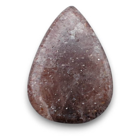Strawberry quartz cabochon 32x23 mm no 77 Strawberry quartz cabochon 32x23 mm no 77