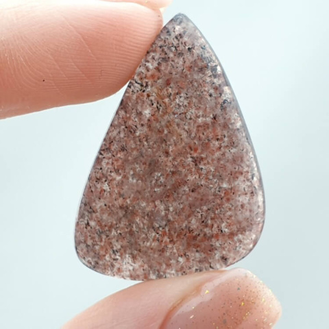 Strawberry quartz cabochon 32x23 mm no 78 Strawberry quartz cabochon 32x23 mm no 78