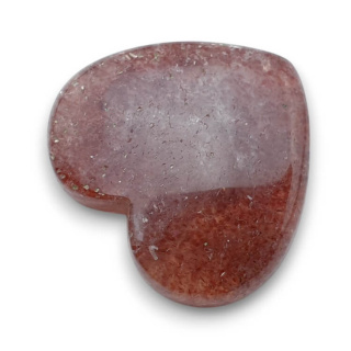 Strawberry quartz cabochon 32x29 mm no 72