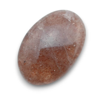 Strawberry quartz cabochon 33x22 mm no 69