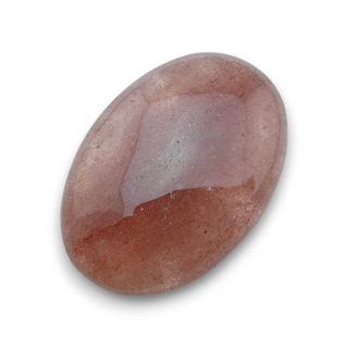 Strawberry quartz cabochon 33x23 mm no 18