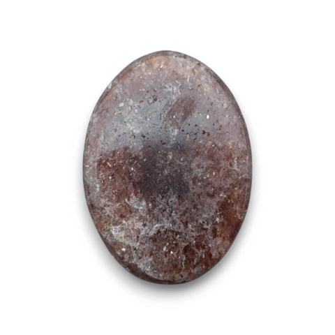 Strawberry quartz cabochon 33x23 mm no 55