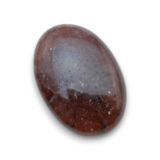 Strawberry quartz cabochon 33x23 mm no 64