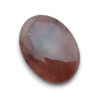 Strawberry quartz cabochon 33x24 mm no 47