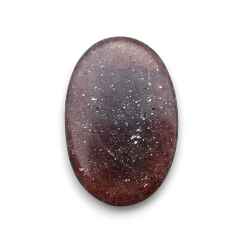 Strawberry quartz cabochon 34x23 mm no 34 Strawberry quartz cabochon 34x23 mm no 34