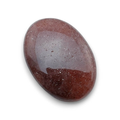 Strawberry quartz cabochon 35x24 mm no 44 Strawberry quartz cabochon 35x24 mm no 44