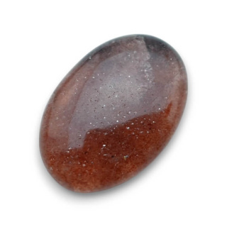 Strawberry quartz cabochon 35x24 mm no. 46