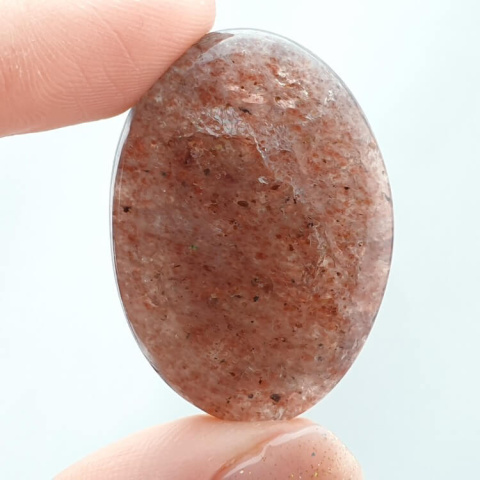 Strawberry quartz cabochon 35x25 mm no. 20 Strawberry quartz cabochon 35x25 mm no. 20