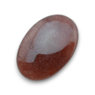 Strawberry quartz cabochon 39x27 mm no 32
