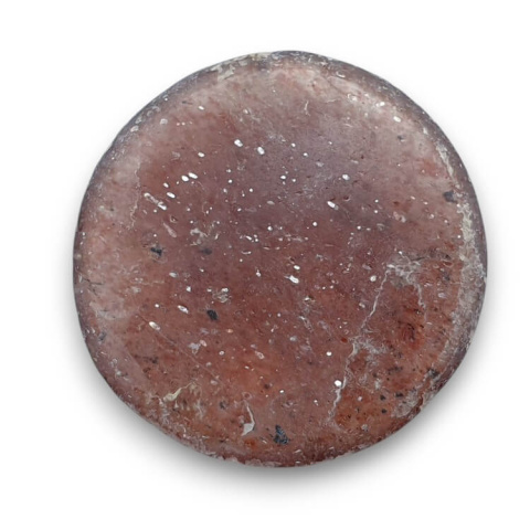 Strawberry quartz cabochon fi 27 mm no 76