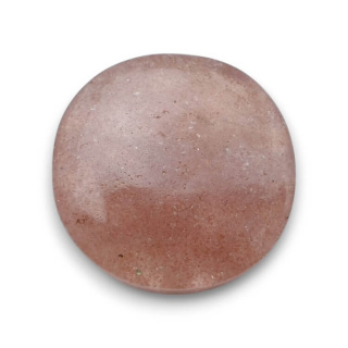 Strawberry quartz cabochon fi 28 mm no 29