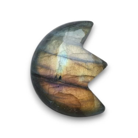 Labradorite cabochon lotus 25x20 mm no 35 Labradorite cabochon lotus 25x20 mm no 35