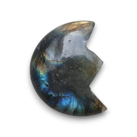 Labradorite cabochon lotus 25x20 mm no 46 Labradorite cabochon lotus 25x20 mm no 46