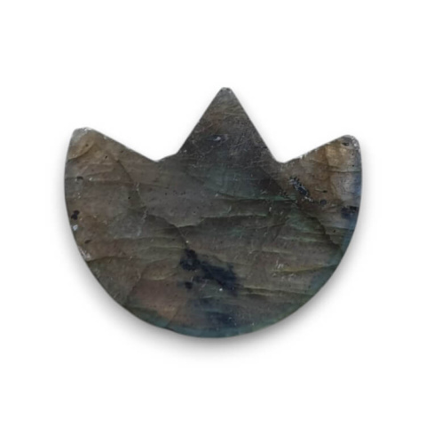 Labradorite cabochon lotus 26x22 mm no 57