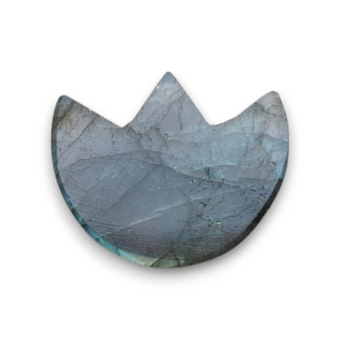 Labradorite cabochon lotus 27x22 mm no 27 Labradorite cabochon lotus 27x22 mm no 27