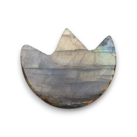 Labradorite cabochon lotus 27x23 mm no. 13 Labradorite cabochon lotus 27x23 mm no. 13