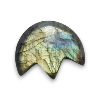 Labradoryt kaboszon lotos 27x23 mm nr 18