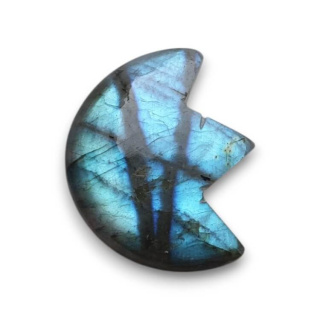 Labradoryt kaboszon lotos 27x23 mm nr 34