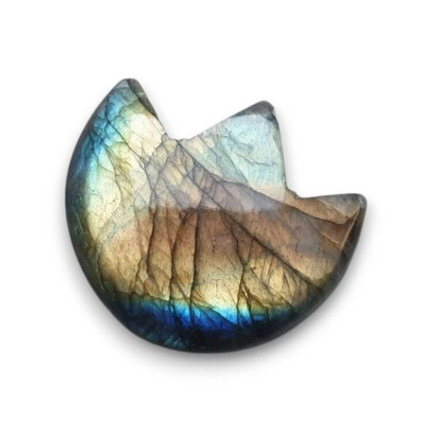 Labradorite cabochon lotus 27x24 mm no. 59 Labradorite cabochon lotus 27x24 mm no. 59
