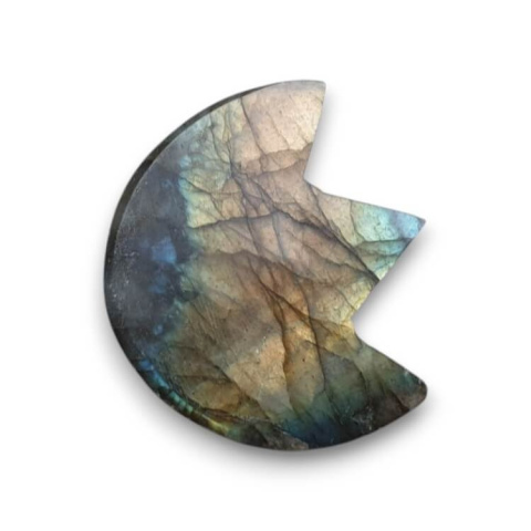Labradorite cabochon lotus 27x24 mm no. 59 Labradorite cabochon lotus 27x24 mm no. 59