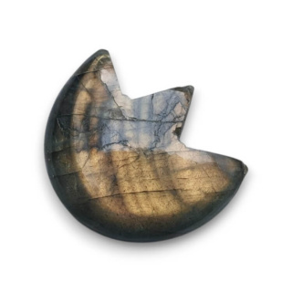 Labradoryt kaboszon lotos 28x24 mm nr 30