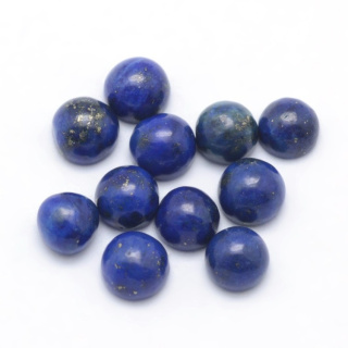 Lapis lazuli kaboszon fi 4 mm 1 szt