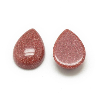 Sandstone cabochon teardrop 14x10 mm 1 pcs