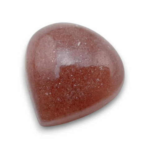 Strawberry quartz cabochon 22x21 mm no. 158 Strawberry quartz cabochon 22x21 mm no. 158