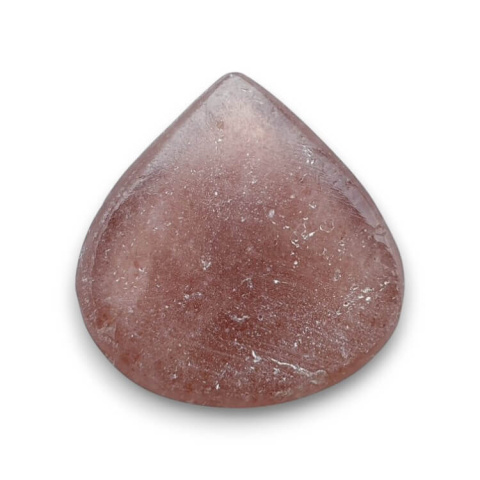 Strawberry quartz cabochon 22x21 mm no. 158 Strawberry quartz cabochon 22x21 mm no. 158