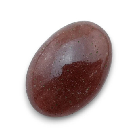 Strawberry quartz cabochon 25x18 mm no. 130 Strawberry quartz cabochon 25x18 mm no. 130