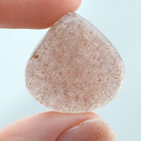 Strawberry quartz cabochon 25x25 mm no 133 Strawberry quartz cabochon 25x25 mm no 133