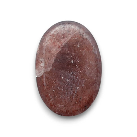 Strawberry quartz cabochon 26x18 mm no. 105 Strawberry quartz cabochon 26x18 mm no. 105