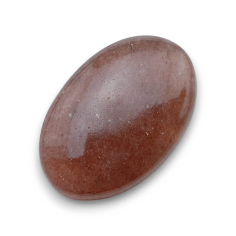 Kwarc truskawkowy kaboszon 26x18 mm nr 131 Kwarc truskawkowy kaboszon 26x18 mm nr 131