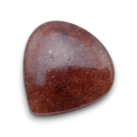 Strawberry quartz cabochon 26x25 mm no 120 Strawberry quartz cabochon 26x25 mm no 120