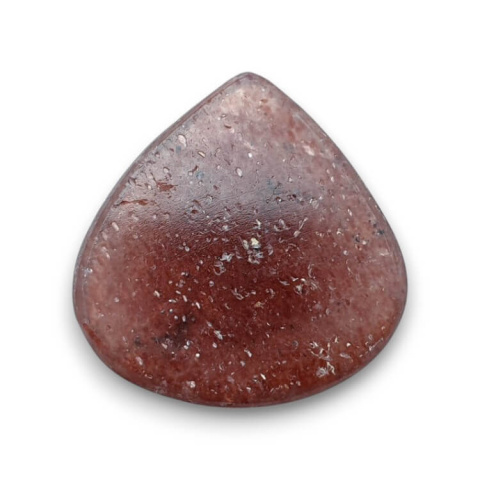 Strawberry quartz cabochon 26x25 mm no 120 Strawberry quartz cabochon 26x25 mm no 120