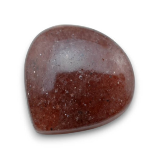 Strawberry quartz cabochon 26x25 mm no 152