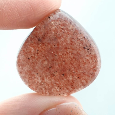 Strawberry quartz cabochon 26x25 mm no 152 Strawberry quartz cabochon 26x25 mm no 152